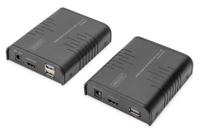 Digitus DS-55529 1 poort HDMI Extender set Zwart - thumbnail