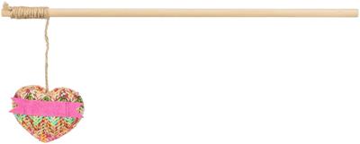 Kattenspeeltje Trixie Roze Polyester Hout Hart