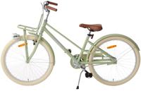 AMIGO Urban Aluminium Frame 24 Inch Meisjes Terugtraprem Groen - thumbnail