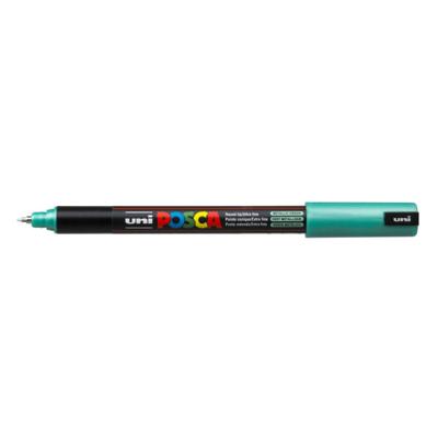 Uni Posca marker pc-1mr metallic groen - extra fine 0,7mm Uni Posca marker pc-1mr metallic groen - extra fine 0,7mm