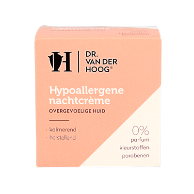Dr. van der Hoog Nachtcreme hypo allergeen 50 Milliliter