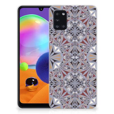 Samsung Galaxy A31 | TPU | Siliconen hoesje | Flower Tiles