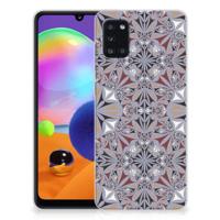 Samsung Galaxy A31 | TPU | Siliconen hoesje | Flower Tiles - thumbnail