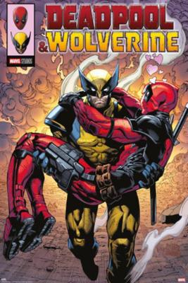 Poster Marvel - Deadpool and Wolverine 2 61x91,5cm Poster Marvel - Deadpool and Wolverine 2 61x91,5cm