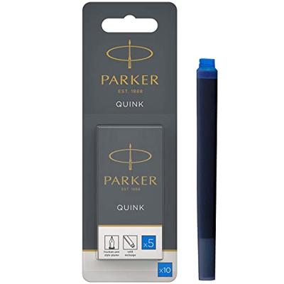 Inktpatroon parker quink uitwasbaar blauw Inktpatroon parker quink uitwasbaar blauw