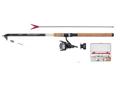 CRIVIT Vishengel set (Grond-/feederhengelset 300)