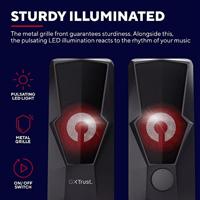 Trust GXT610 ARGUS LED 2.0 SPEAKER SET PC speaker Zwart - thumbnail