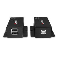 LINDY 2 Port USB 2.0 Cat.6 Extender USB-extender USB-A 2.0 Via netwerkkabel RJ45 50 m - thumbnail