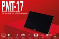 Verbatim PMT-17 Touchscreen monitor Energielabel: A (A - G) 43.9 cm (17.3 inch) 1920 x 1080 Pixel 16:9 6 ms HDMI, USB-A 2.0, USB-C, Hoofdtelefoon (3.5 mm - thumbnail