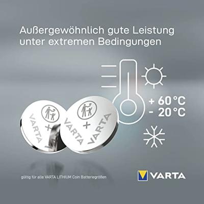 Varta CR2025 lithium knoopcel batterij 3V blister(2) - 3240357