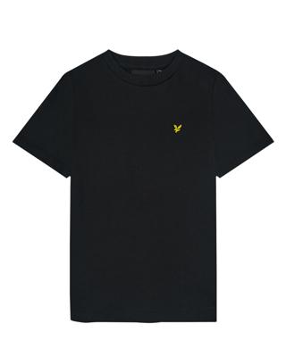 Plain T-shirt Jet Black