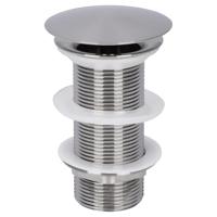Wastafel Afvoerplug Differnz Always Open 7 cm Mat Chroom - thumbnail