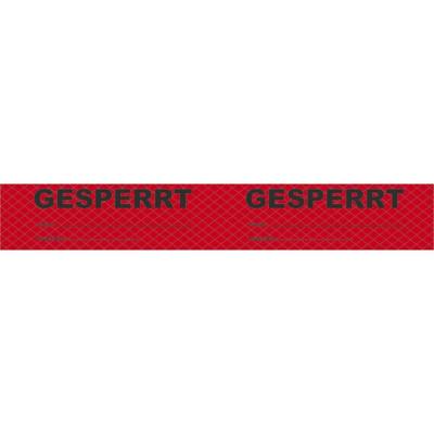 BJZ C-101 753-R ESD-tape Rood, Zwart (l x b) 66 m x 50 mm 66 m