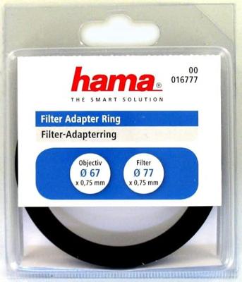Hama Verloopring 67mm lens naar 77mm filter of accessoire