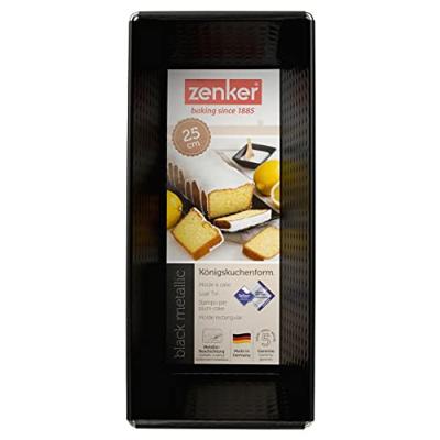 Zenker Cakevorm Black Metallic 25cm - Perfect voor het bakken van heerlijke cakes! - thumbnail