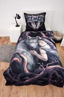 Anne Stokes bed linen Wolfs 135 x 200 cm - thumbnail