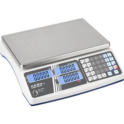 Kern KERN CIB 3K-4 Telweegschaal Weegbereik (max.) 3 kg Resolutie 0.2 g werkt op een accu, werkt op stekkernetvoeding Grijs-wit (RAL 9002) Kern KERN CIB 3K-4 Telweegschaal Weegbereik (max.) 3 kg Resolutie 0.2 g werkt op een accu, werkt op stekkernetvoeding Grijs-wit (RAL 9002)