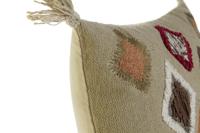 Kussenhoes DKD Home Decor Multicolour Franjes 50 x 1 x 50 cm - thumbnail