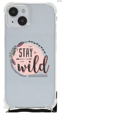 iPhone 14 Plus Stevig | Bumper Hoesje | Boho Stay Wild