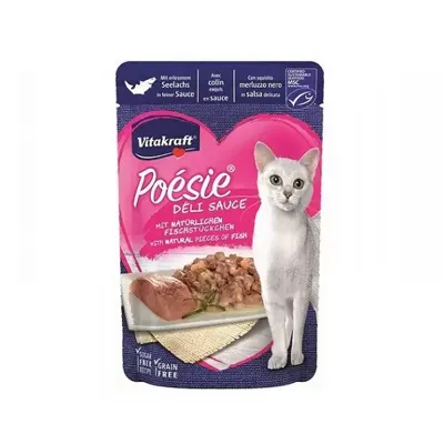 Poesie delisauce koolvis 85g Vitakraft - Vitakraft Poesie delisauce koolvis 85g Vitakraft - Vitakraft