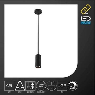 SLV HanglampNuminos S Dali zwart 2700K - 36gr - 1004435