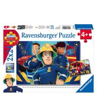 Ravensburger Brandweerman Sam puzzels Sam helpt je uit de brand - 2 x 24 stukjes - thumbnail