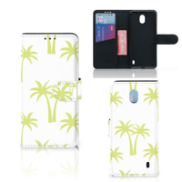 Nokia 1 Plus Hoesje Palmtrees - thumbnail