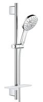 Grohe Rainshower Smartactive 130 glijstangset met 3 straalsoorten chroom - thumbnail