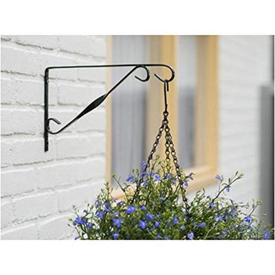 Nature Muurhaak groen h18.5b30cm