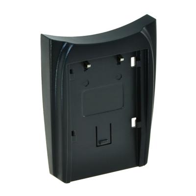 Accu-frontje voor duo en single oplader - voor JVC accu BN-VG107, BN-VG114, BN-VG121 en BN-VG138