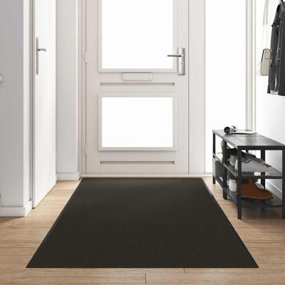 Deurmat Zwart 120 x 350 cm Polyamide en PVC