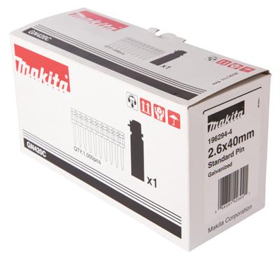 Makita 196294-4 Betonnagel 2,6 x 40mm + gas VE=1000
