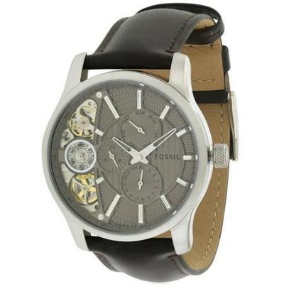Fossil Mechanisch lederen HerenhorlogeME1098
