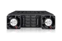 ICY DOCK 8X M.2 NVMe PCIe 4.0 SSD naar 8 x SFF-8612 OCuLink (naar SFF-9402 Rev 1.1) wissellijst (tri-mode compatibel) - ToughArmor MB873MP-B V2 - thumbnail