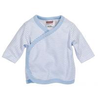 Playshoes Schnizler overslagshirt lange mouw gestreept blauw Maat - thumbnail