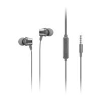 Lenovo - 110 analoge in-ear hoofdtelefoon - in-line microfoon - 3,5 mm connectiviteit - Play & Pause knop - 3 maten oordopjes inbegrepen - thumbnail