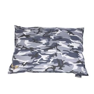 Lex & Max Hondenkussen Army Grijs - 100 x 70cm - Kussenhoes