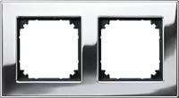 Merten 475239 Afdekking Frame System M Chroom 1 stuk(s) - thumbnail