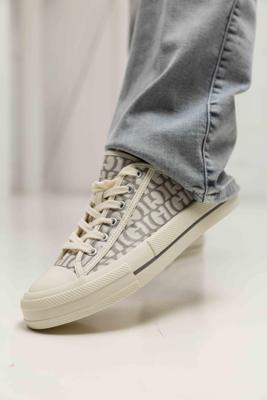 Guess Sneaker Carey Logo Met Detail Dames Grijs - Maat 37 - Kleur: Grijs | Soccerfanshop