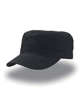 Atlantis AT303 Uniform Cap - Black - One Size