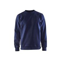 Blåkläder Sweatshirt Jersey ronde hals 33641048 | Marineblauw | Maat S - 7330509352557 - thumbnail