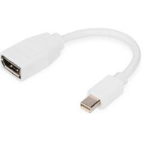 Digitus DB-340405-001-W DisplayPort-kabel Adapter DisplayPort-stekker, Mini DisplayPort-stekker 0.15 m Wit - thumbnail