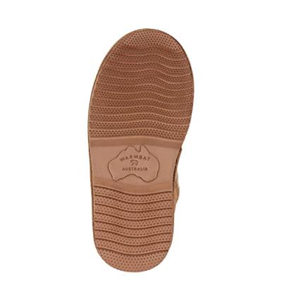 Warmbat Willow Suede Pantoffel Kinderen Cognac 30 - thumbnail