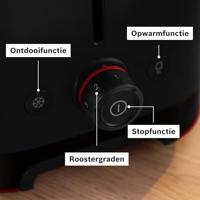 Bosch Kompakt Toaster MyMoment, schwarz Broodrooster Zwart - thumbnail