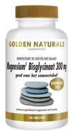 Golden Naturals Magnesium Bisglycinaat 300mg Tabletten - thumbnail