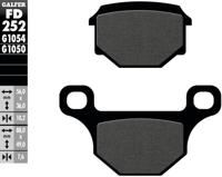 GALFER remblokken "fd252" brake pad fd252 g1054 organic standard - thumbnail