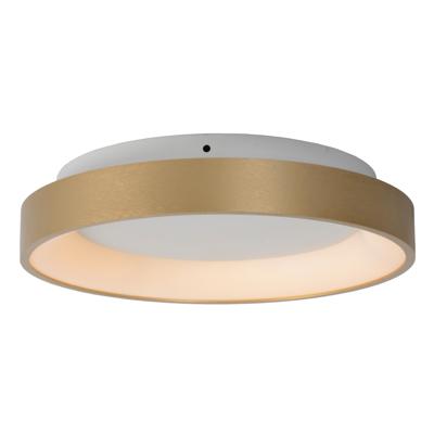 Lucide VIDAL - Plafonnière - Ø 28 cm - LED Dimb. - 1x20W 2700K - Mat Goud / Messing Lucide VIDAL - Plafonnière - Ø 28 cm - LED Dimb. - 1x20W 2700K - Mat Goud / Messing
