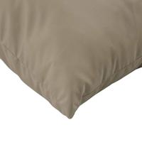 Palletkussens 2 st oxford stof taupe - thumbnail