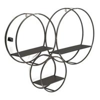 Vtw Living - Wandrek - Wandrek Industrieel - Zwart - 89 cm - thumbnail