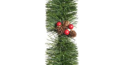 Kaemingk Guirlande met dennenappels/bessen 270cm groen